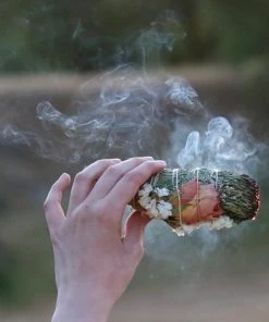 Flow Yoga Wear Amethyst Smudge Wand ❅ WINTER SALE ❅ 7 Flow Yoga Wear Amethyst Smudge Wand ❅ WINTER SALE ❅