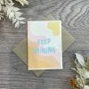 Flow Yoga Wear Seeded Greeting Card