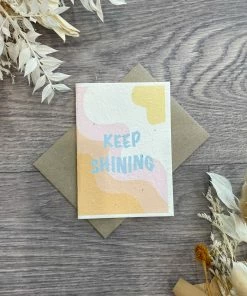 Flow Yoga Wear Seeded Greeting Card