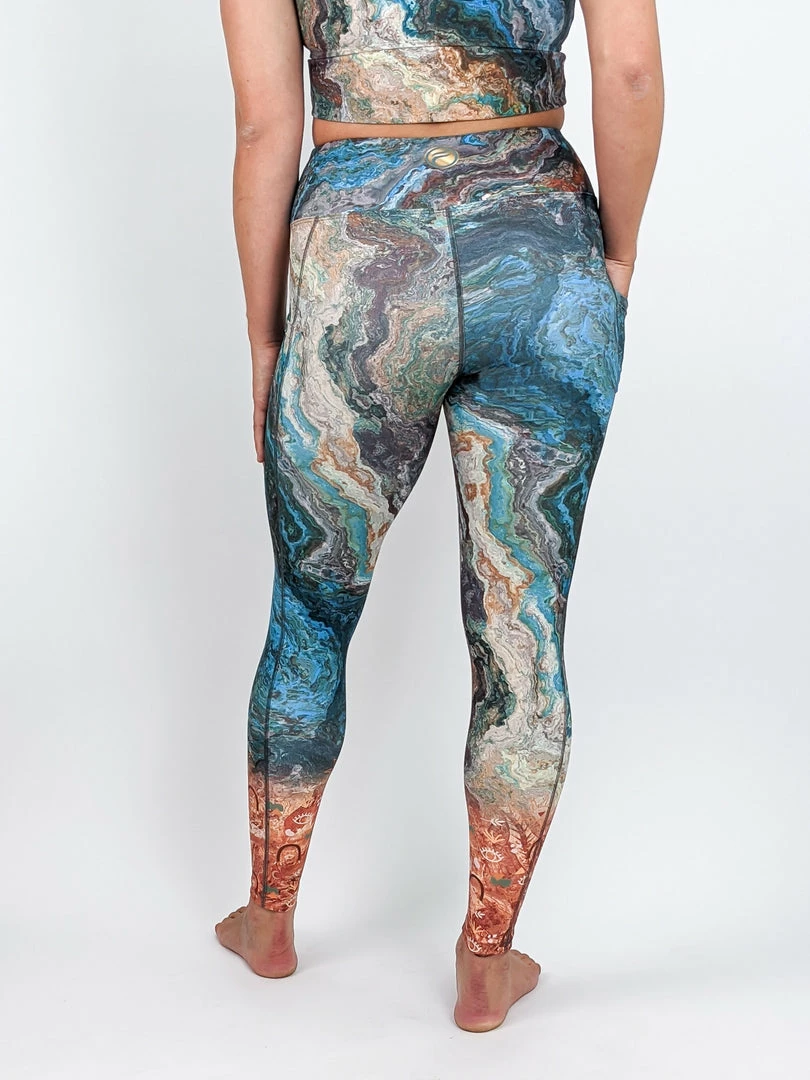 Flow Yoga Wear Ancient Earth Pocket Full Legging ⚘ AUSTRALIANA ⚘ 5 Flow Yoga Wear Ancient Earth Pocket Full Legging ⚘ AUSTRALIANA ⚘