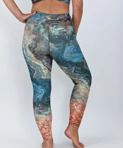 Flow Yoga Wear Ancient Earth Pure Full Legging ⚘ AUSTRALIANA ⚘