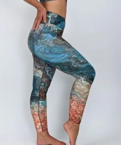 Flow Yoga Wear Ancient Earth Pure Full Legging ⚘ AUSTRALIANA ⚘