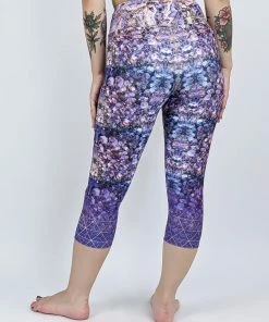 Flow Yoga Wear Amethyst Pure Capri Legging 7 Flow Yoga Wear Amethyst Pure Capri Legging