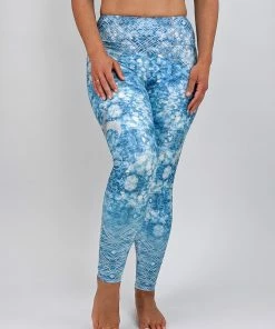 Flow Yoga Wear Aquamarine Pure Full Legging