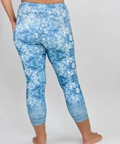 Flow Yoga Wear Aquamarine Pocket 7/8th Legging XXS ❅ WINTER SALE ❅ 7 Flow Yoga Wear Aquamarine Pocket 7/8th Legging XXS ❅ WINTER SALE ❅