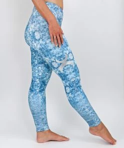 Flow Yoga Wear Aquamarine Pure Full Legging