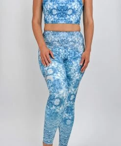 Flow Yoga Wear Aquamarine Pure Full Legging