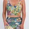 Flow Yoga Wear Artists Garden Comfort Crop Top Comfort Crops