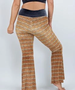 Flow Yoga Wear Ashram Velvet Flare Flares