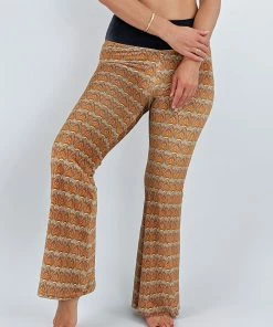 Flow Yoga Wear Ashram Velvet Flare Flares