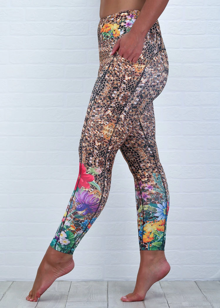 Flow Yoga Wear Bespoke Pocket Legging 4 Flow Yoga Wear Bespoke Pocket Legging