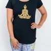Flow Yoga Wear Buddha Says Classic Scoop Tee