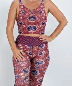 Flow Yoga Wear Batik Comfort Crop Top ❅ WINTER SALE ❅