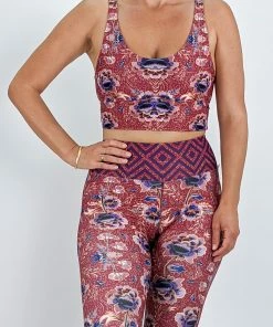 Flow Yoga Wear Batik Comfort Crop Top ❅ WINTER SALE ❅