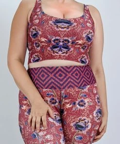 Flow Yoga Wear Batik Comfort Crop Top ❅ WINTER SALE ❅