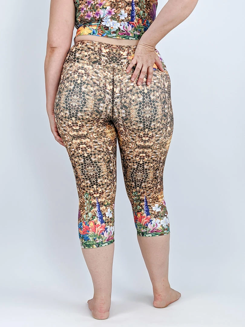 Flow Yoga Wear Bees Knees Pure Capri Legging XXS,XS, L-3XL ❅ WINTER SALE ❅ 5 Flow Yoga Wear Bees Knees Pure Capri Legging XXS,XS, L-3XL ❅ WINTER SALE ❅