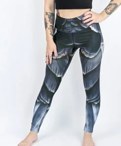 Flow Yoga Wear Black Swan Pure Full Legging XXS,2XL