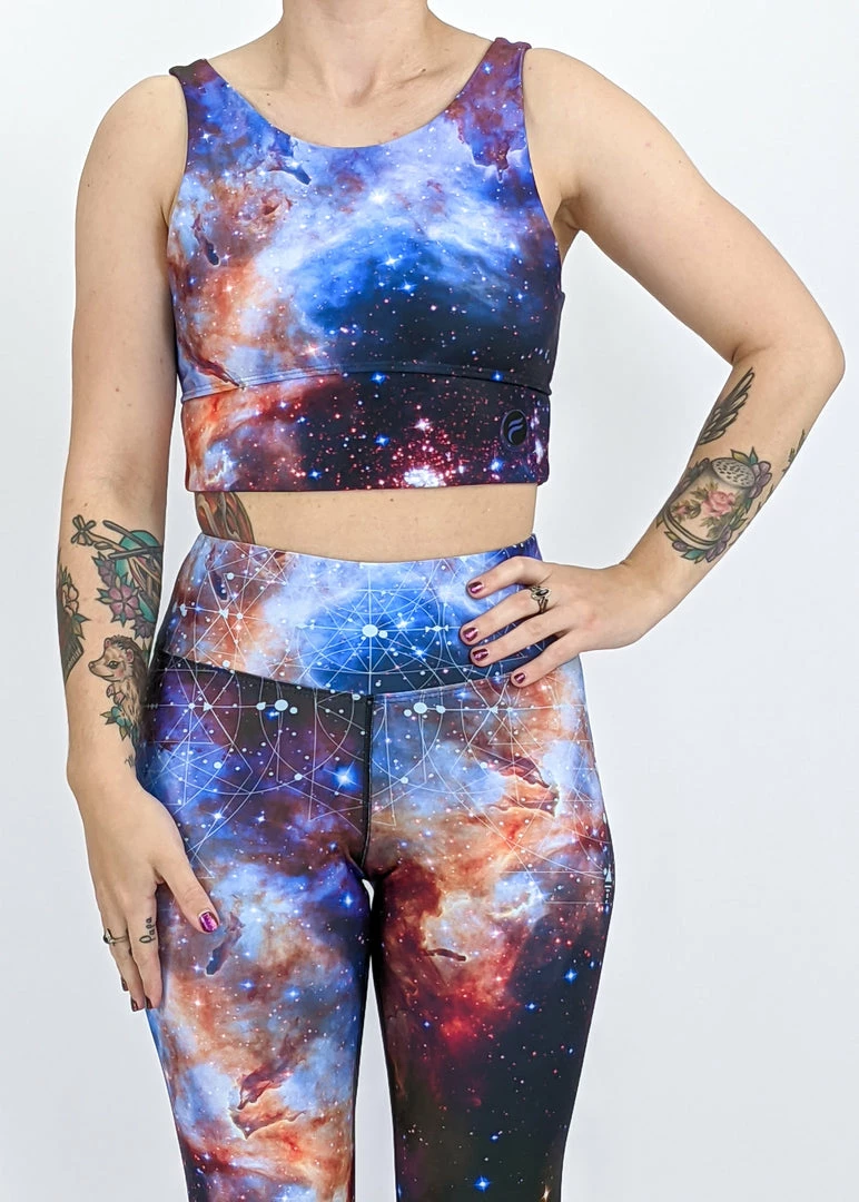 Flow Yoga Wear Blue Moon Comfort Crop Top 6 Flow Yoga Wear Blue Moon Comfort Crop Top