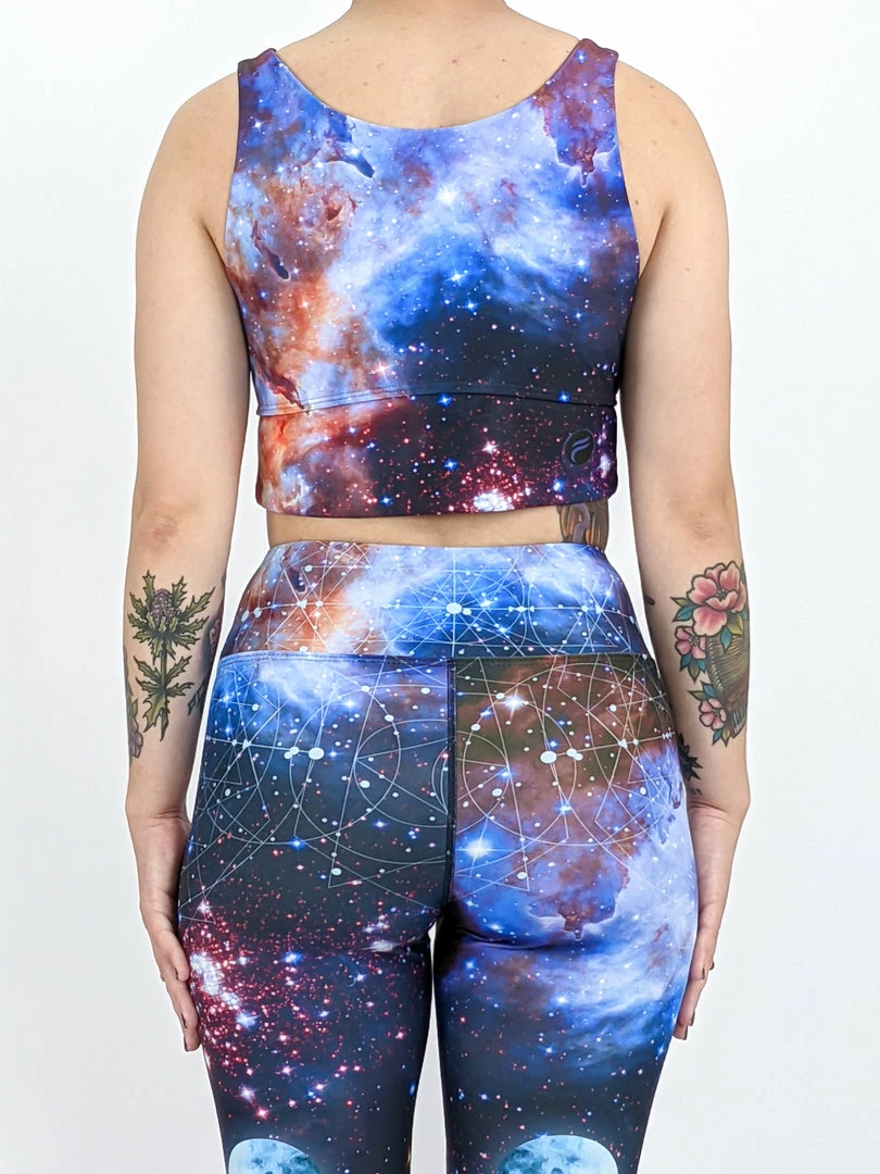 Flow Yoga Wear Blue Moon Comfort Crop Top 5 Flow Yoga Wear Blue Moon Comfort Crop Top