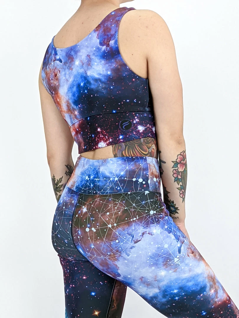 Flow Yoga Wear Blue Moon Comfort Crop Top 4 Flow Yoga Wear Blue Moon Comfort Crop Top