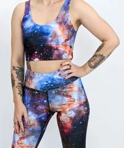 Flow Yoga Wear Blue Moon Comfort Crop Top