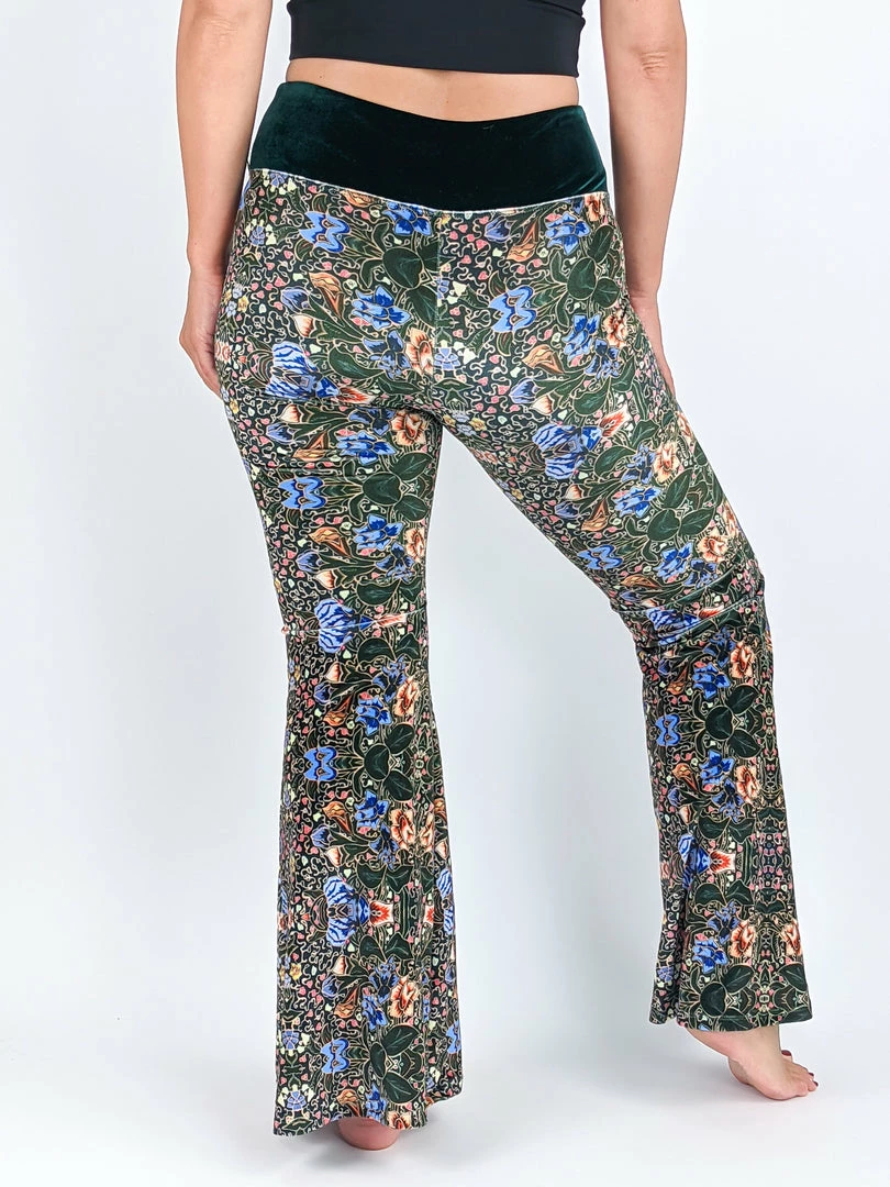 Flow Yoga Wear Flares Boho Velvet Flare 5 Flow Yoga Wear Flares Boho Velvet Flare