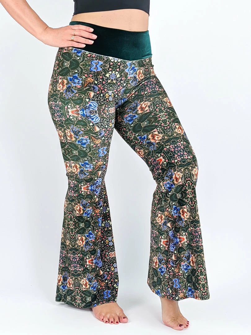 Flow Yoga Wear Flares Boho Velvet Flare 4 Flow Yoga Wear Flares Boho Velvet Flare