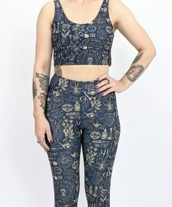 Flow Yoga Wear Bush Medicine Pure Capri Legging ⚘ AUSTRALIANA ⚘