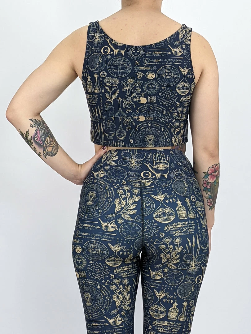 Flow Yoga Wear ⚘ AUSTRALIANA ⚘ Bush Medicine Comfort Crop Top 4 Flow Yoga Wear ⚘ AUSTRALIANA ⚘ Bush Medicine Comfort Crop Top