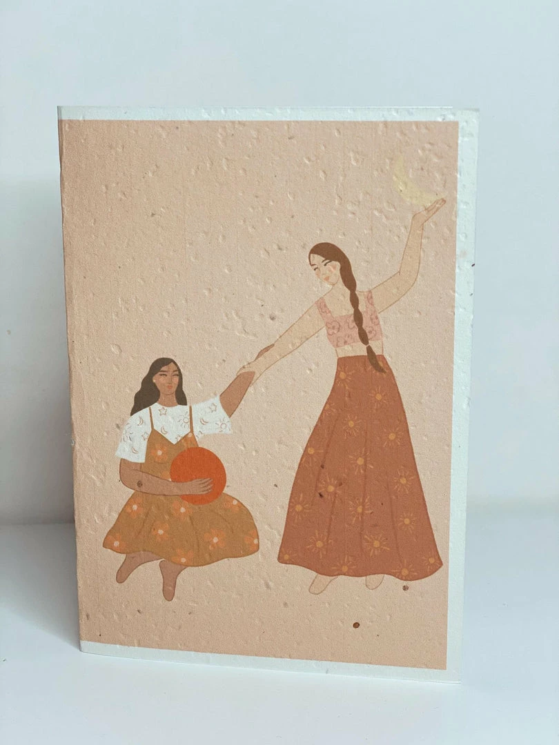 Flow Yoga Wear Seeded Greeting Card 7 Flow Yoga Wear Seeded Greeting Card