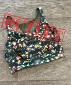 Flow Yoga Wear OUTLET Celebration XS 8-10 Reversible Crop Top