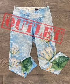 Flow Yoga Wear Bloom XL 16-18 7/8th Length Legging