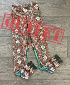 Flow Yoga Wear Hidden Path XS 8-10 Full Legging OUTLET