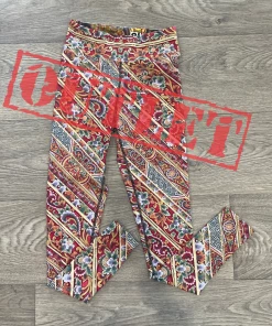Flow Yoga Wear Bali Temple XS 8-10 Full Legging