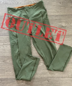 Flow Yoga Wear OUTLET Sage XXL 18-20 Pocket Full Legging