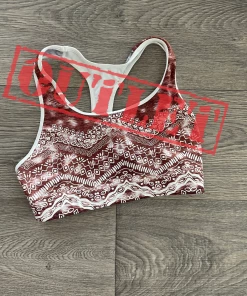 Flow Yoga Wear Gentle Warrior XS-S Racer Crop Top ❅ WINTER SALE ❅