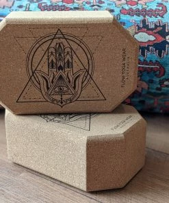Flow Yoga Wear Eco Cork Yoga Block