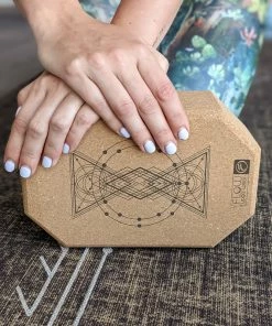 Flow Yoga Wear Eco Cork Yoga Block