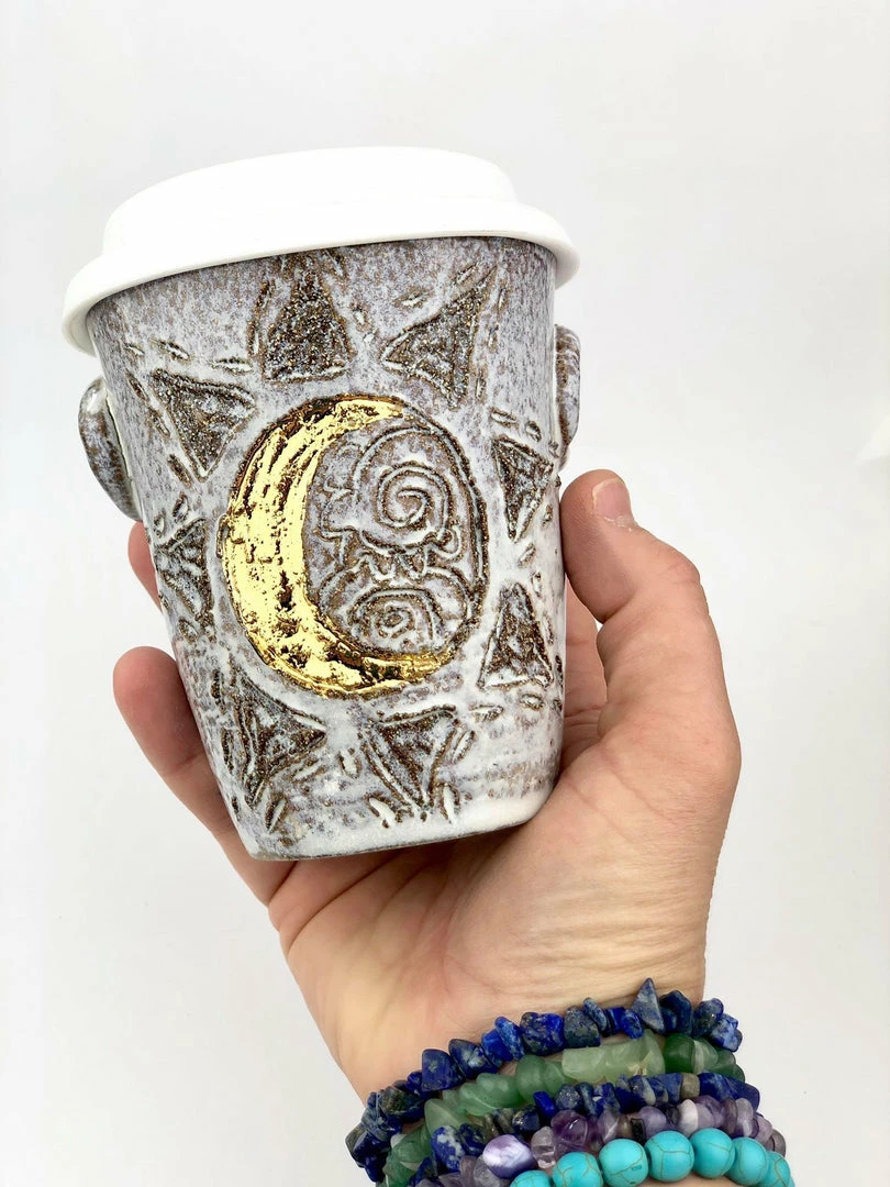 Flow Yoga Wear ACCESSORIES & GIFTS Ceramic Holding Cup LARGE 19 Flow Yoga Wear ACCESSORIES & GIFTS Ceramic Holding Cup LARGE