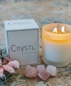 Flow Yoga Wear Crystal Candle Double Wicked (Large) ❅ WINTER SALE ❅