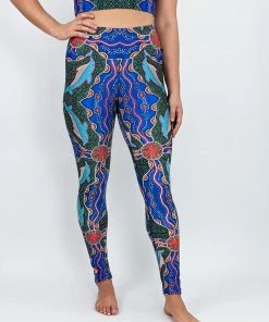 Flow Yoga Wear Dolphin Dreaming Legging ♁ NEW ♁