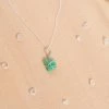 Flow Yoga Wear Jewellery Chrysoprase Dainty Necklace