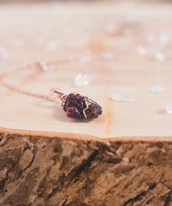 Flow Yoga Wear Jewellery Pink Tourmaline Dainty Necklace