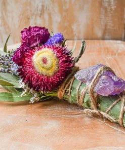 Flow Yoga Wear Amethyst Smudge Wand ❅ WINTER SALE ❅