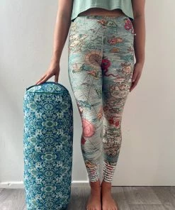 Flow Yoga Wear ❇ FLOW HOME ❇ Flow Elephant Yoga Bolster - Round