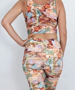 Flow Yoga Wear ⚘ AUSTRALIANA ⚘ Eucalypt Comfort Crop Top