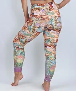 Flow Yoga Wear Eucalypt Pure Full Legging