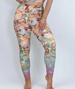 Flow Yoga Wear Eucalypt Pure Full Legging