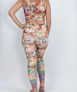 Flow Yoga Wear Eucalypt Pure Full Legging