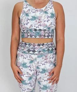 Flow Yoga Wear Finch Forest Comfort Croptop